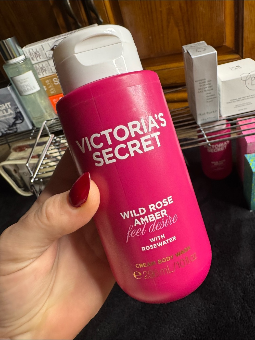 Victoria's Secret Wild Rose Amber Cream Body Wash LAST ONE AVAILABLE